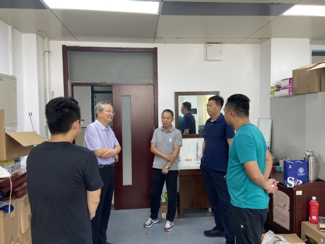 副校（院）长乔丙武到各学部（院）调研指导工作
