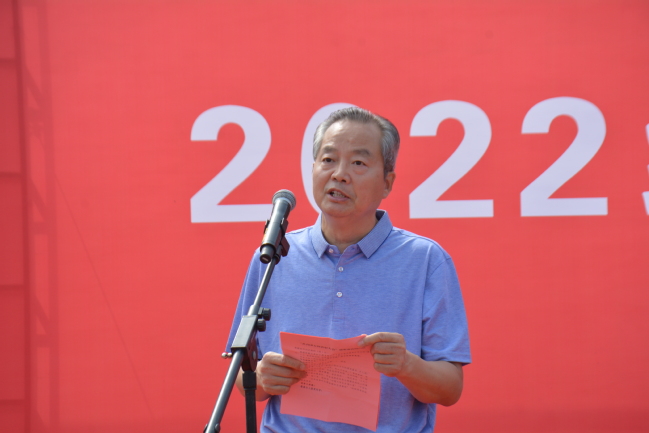 校（院）举行2022级新生军训开营仪式